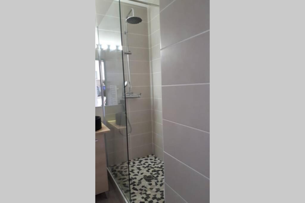 T3 Climatise Avec Piscine Et Vue Sur Mer Sete Exterior photo